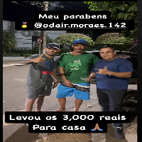 3 Mil No PIX ganhador do prêmio 3 Mil No PIX
